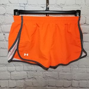 Under Armour Running Shorts Orange Small